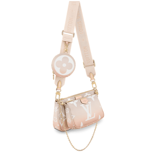 Multi Pochette Accessoires - Leather Women's Handbag