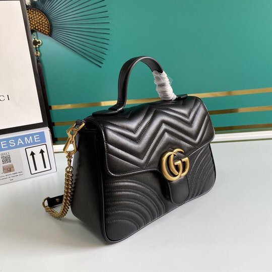 Marmont Mini Top Handle Bag - Leather Women's Handbag