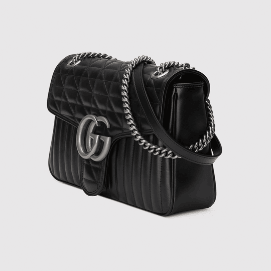 GG Marmont Medium Shoulder Bag - Leather Women's Handbag - Bagsfits
