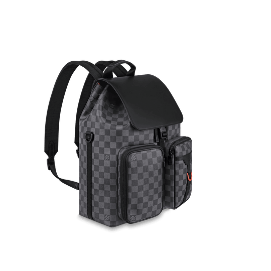 Utility Backpack Damier Graphite - Leather Men's Backpack