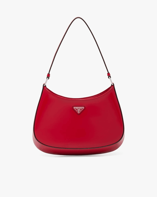 Prd Cleo Brushed Leather Shoulder Bag - Leather Women's Handbag - Bagsfits