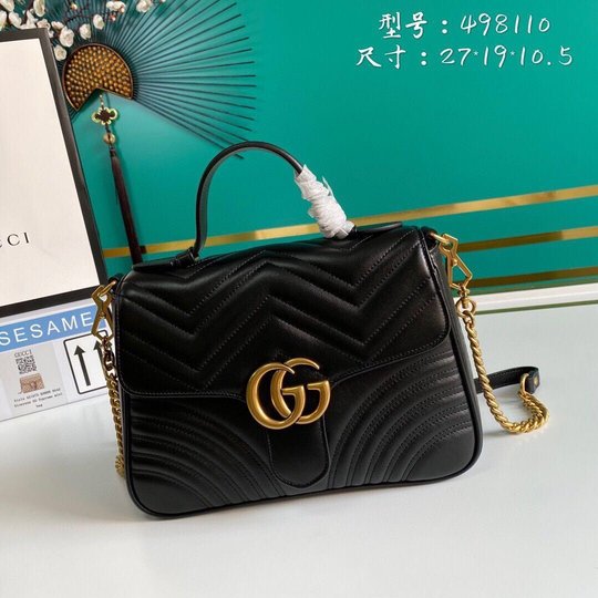 Marmont Mini Top Handle Bag - Leather Women's Handbag