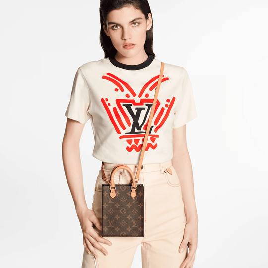 Monogram Petit Sac Plat - Leather Women's Handbag