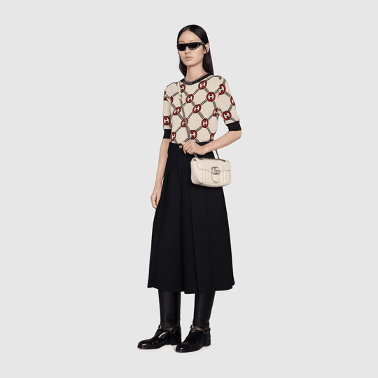 GG Marmont Mini Shoulder Bag - Leather Women's Handbag - Bagsfits