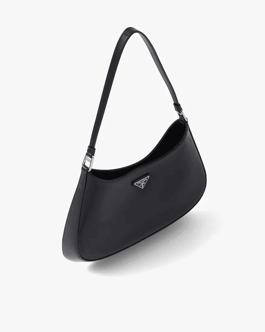 Prd Cleo Brushed Leather Shoulder Bag - Leather Women's Handbag - Bagsfits