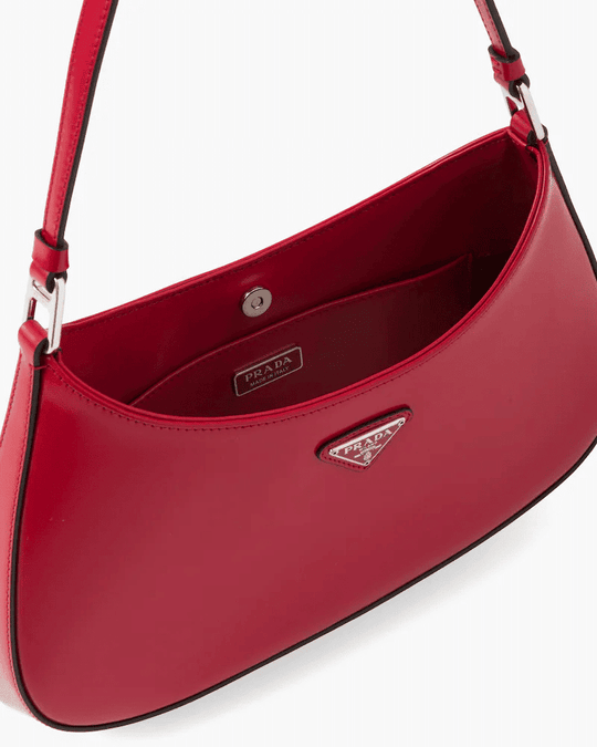 Prd Cleo Brushed Leather Shoulder Bag - Leather Women's Handbag - Bagsfits
