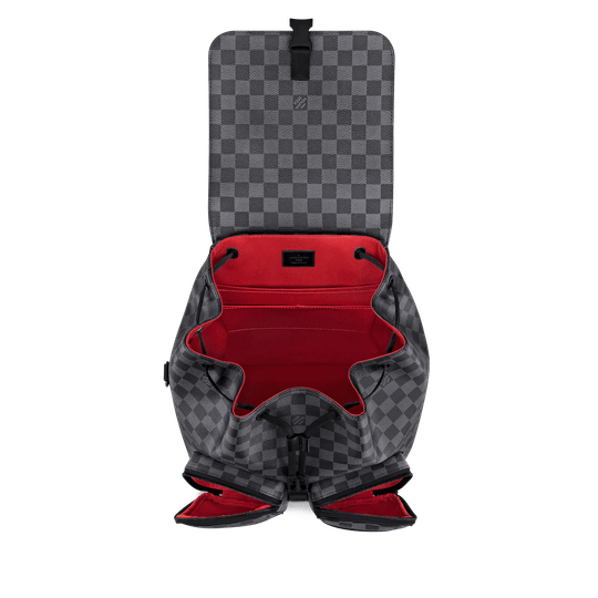 Utility Backpack Damier Graphite - Leather Men's Backpack