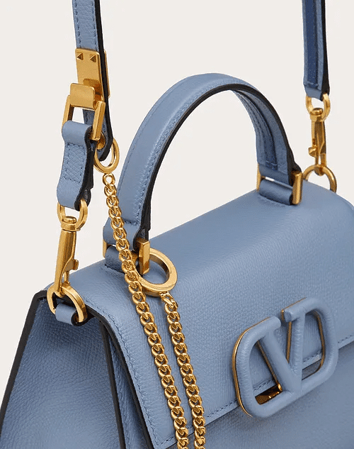 Vsling Grainy Calfskin HandBag - Leather Women's Handbag - Bagsfits