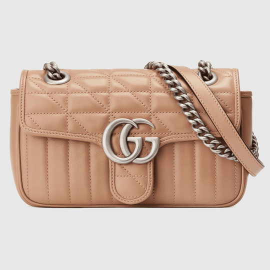 GG Marmont Mini Shoulder Bag - Leather Women's Handbag - Bagsfits