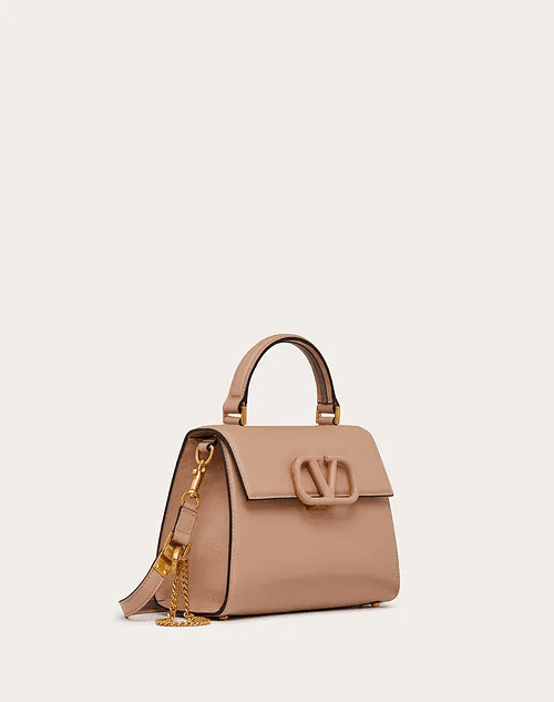 Vsling Grainy Calfskin HandBag - Leather Women's Handbag - Bagsfits