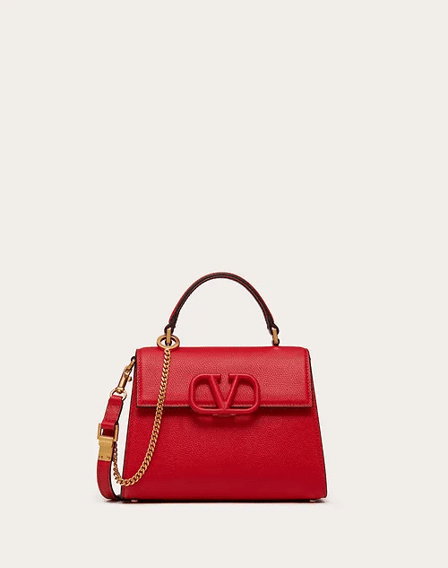 Vsling Grainy Calfskin HandBag - Leather Women's Handbag - Bagsfits