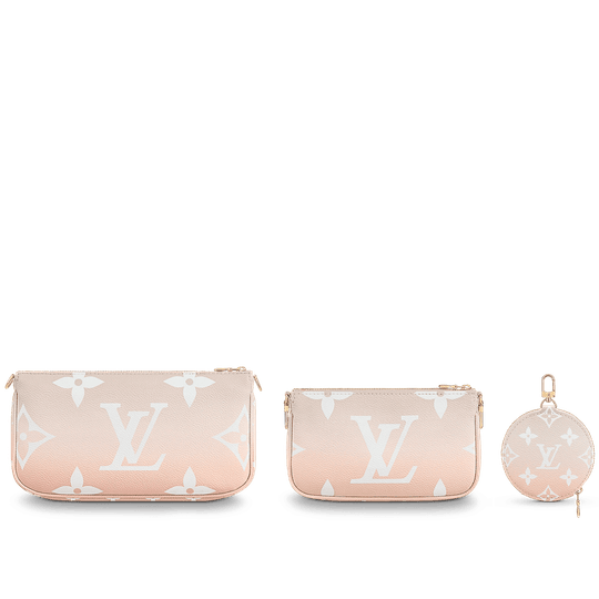 Multi Pochette Accessoires - Leather Women's Handbag
