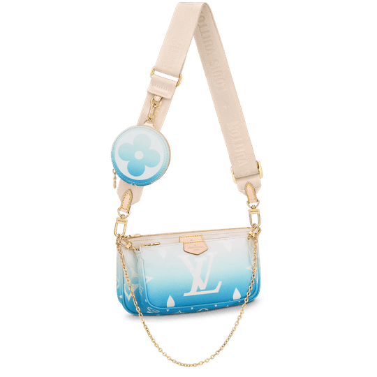 Multi Pochette Accessoires - Leather Women's Handbag