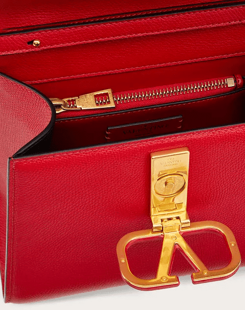 Vsling Grainy Calfskin HandBag - Leather Women's Handbag - Bagsfits