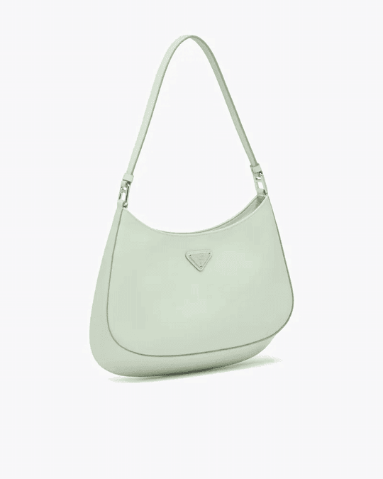 Prd Cleo Brushed Leather Shoulder Bag - Leather Women's Handbag - Bagsfits