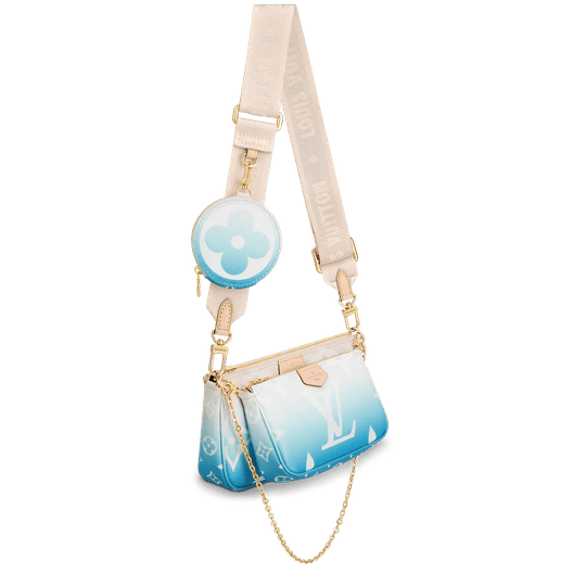 Multi Pochette Accessoires - Leather Women's Handbag