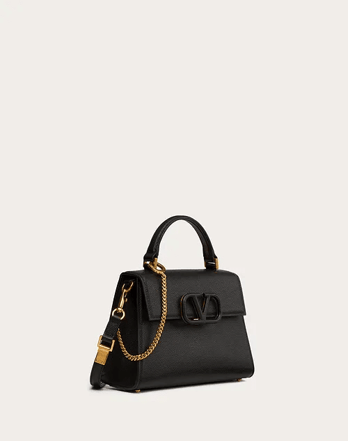 Vsling Grainy Calfskin HandBag - Leather Women's Handbag - Bagsfits