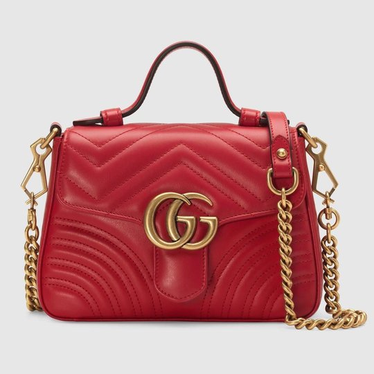 Marmont Mini Top Handle Bag - Leather Women's Handbag