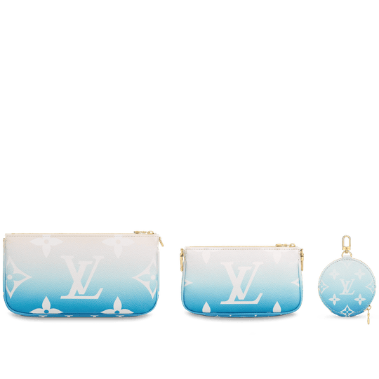 Multi Pochette Accessoires - Leather Women's Handbag