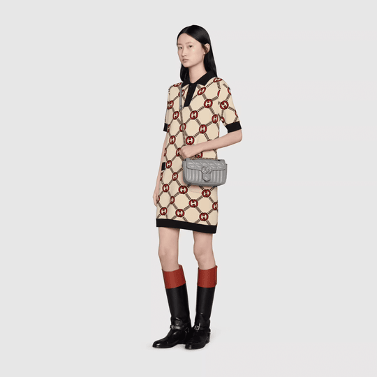 GG Marmont Mini Shoulder Bag - Leather Women's Handbag - Bagsfits