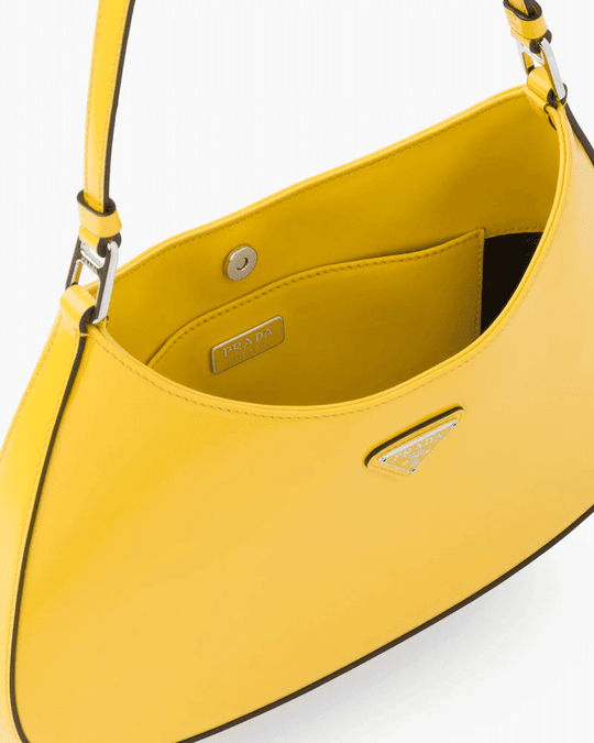 Prd Cleo Brushed Leather Shoulder Bag - Leather Women's Handbag - Bagsfits