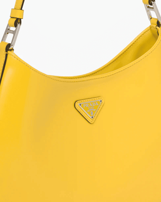 Prd Cleo Brushed Leather Shoulder Bag - Leather Women's Handbag - Bagsfits
