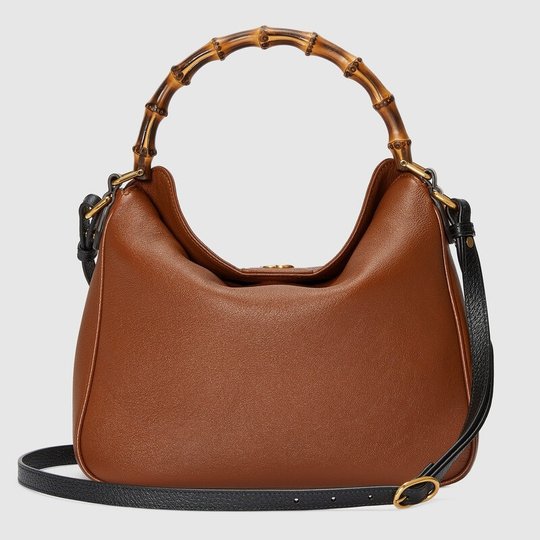 Cuir Leather GG Diana Medium Shoulder Bag - Leather Women's Bag - Bagsfits