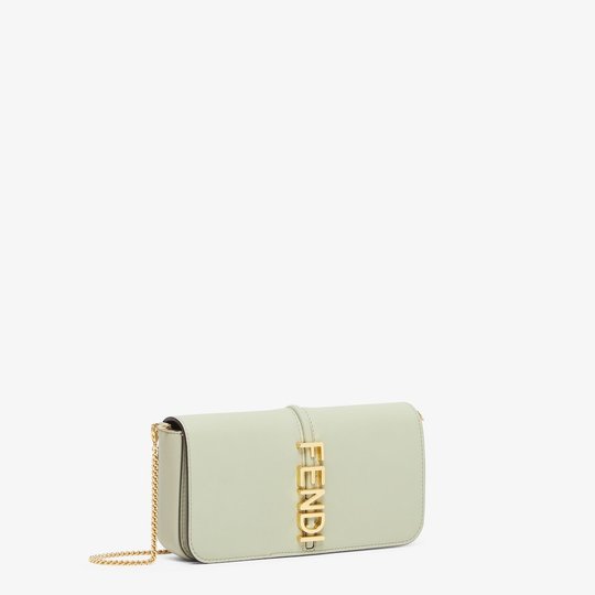 Fendigraphy Wallet On Chain - Leather Women's Wallet - Bagsfits