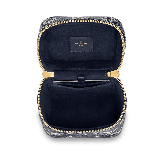 Blue Micro Vanity - Leather Women's Bag - Bagsfits