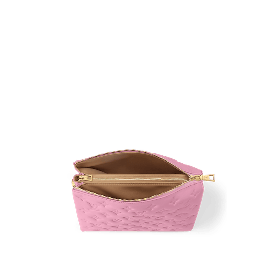Rose Bonbon Coussin PM - Leather Women's Bag - Bagsfits