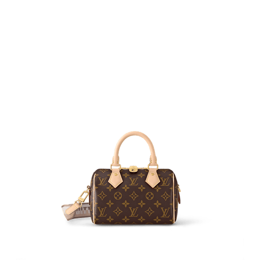 Beige Speedy Bandoulière 20 - Leather Women's Bag - Bagsfits