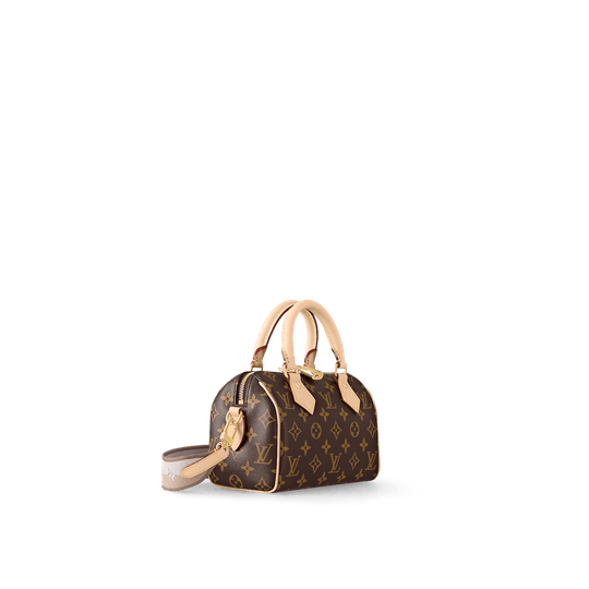 Beige Speedy Bandoulière 20 - Leather Women's Bag - Bagsfits