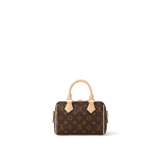 Beige Speedy Bandoulière 20 - Leather Women's Bag - Bagsfits