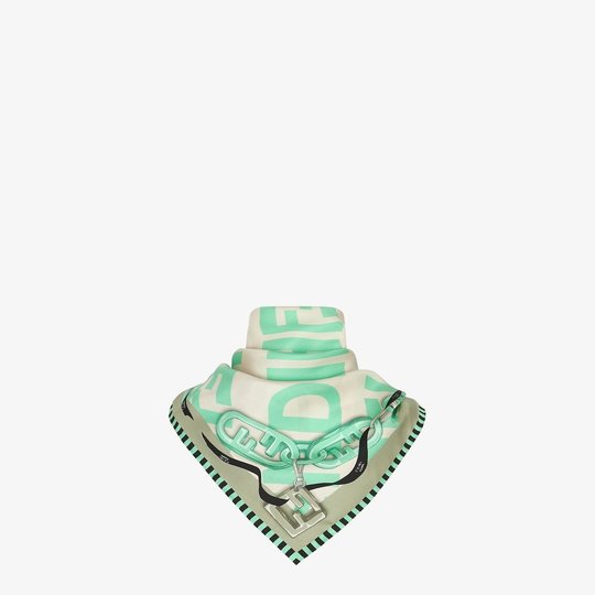 Green O’Lock Foulard - Scarf & Shawl
