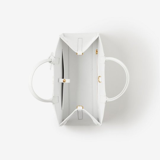 Optic White Mini Frances Bag - Leather Women's Bag - Bagsfits