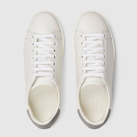 Women's Ace Sneaker With Interlocking G & Grey - Women's Designer Sneaker