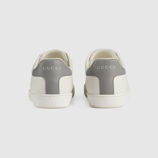 Women's Ace Sneaker With Interlocking G & Grey - Women's Designer Sneaker