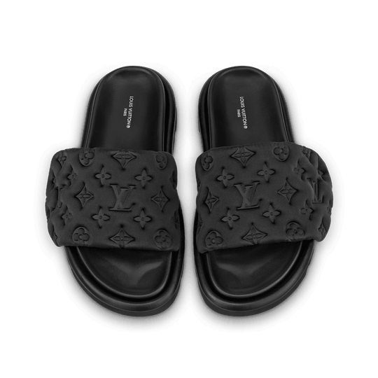 Pool Pillow Flat Comfort Mules - Women's Designer Shoes