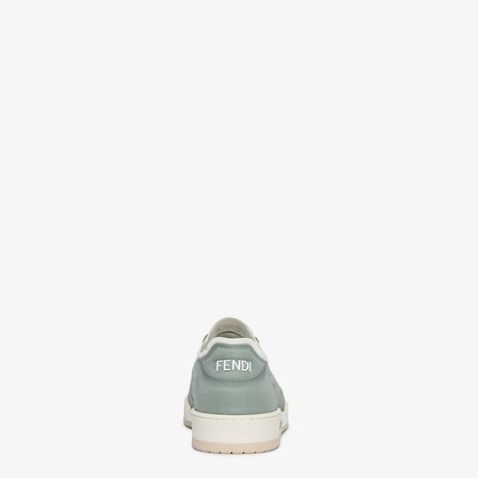 FF Match Green Mesh Low Tops - Women's Designer Shoes