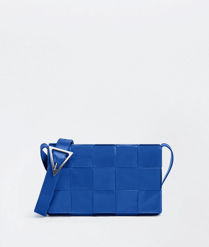 Cobalt Cassette Leather Bag - Leather Men's Handbag - Bagsfits