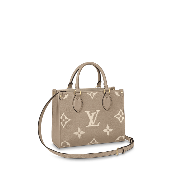 Bicolour Monogram Empreinte Onthego Pm Tote Bag - Leather Women's Handbag