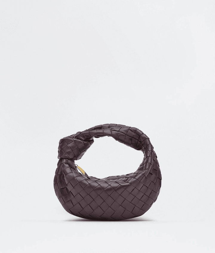 Grape Mini Jodie Leather Bag - Leather Women's Handbag - Bagsfits