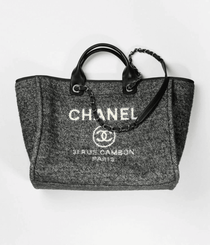 Black Large Shopping Bag - Leather Women's Handbags - Bagsfits