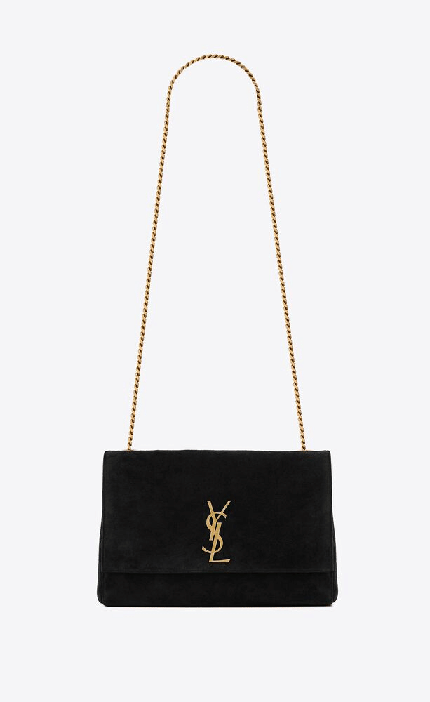 Kate Medium Reversible In Suede And Smooth Leather Bag - Leather Women's Handbag - Bagsfits