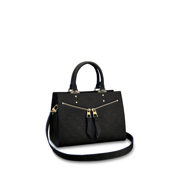 Sully PM Monogram Empreinte Leather in Black - Leather Women's Handbag
