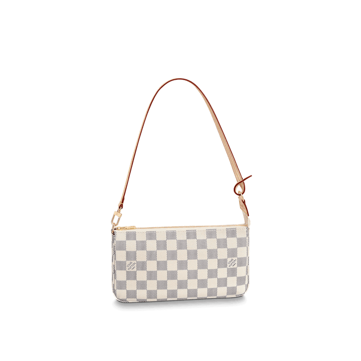 Pochette Accessoires Damier Azur - Leather Women's Pouch