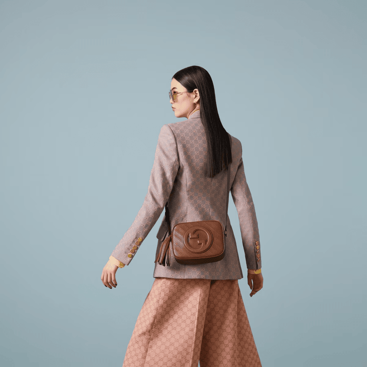 Cuir Leather G Blondie Small Shoulder Bag - Leather Women's Handbag - Bagsfits