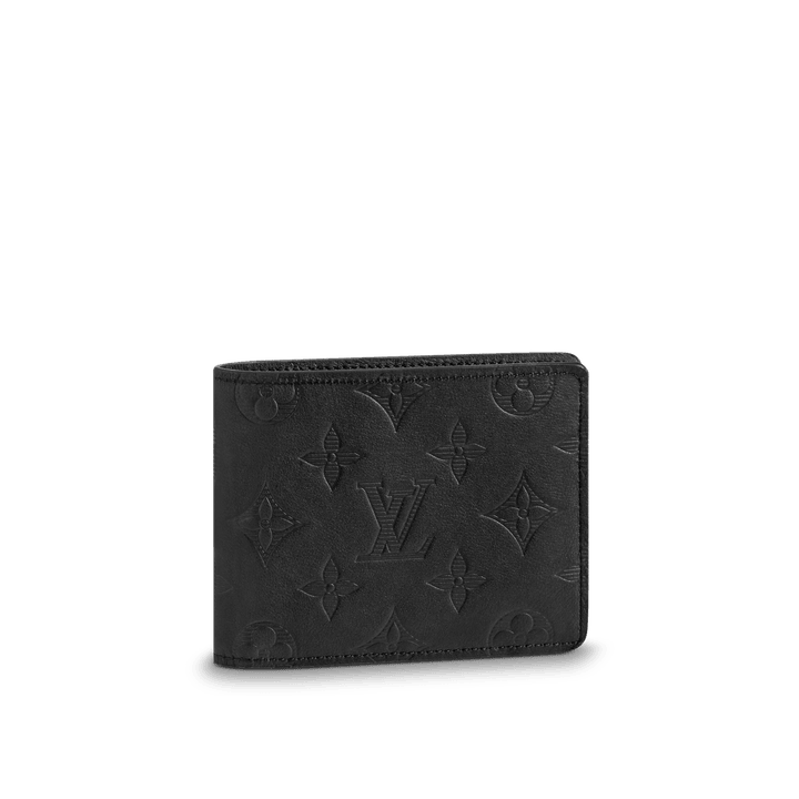 Multiple Wallet Monogram Shadow- Leather Men's Wallet