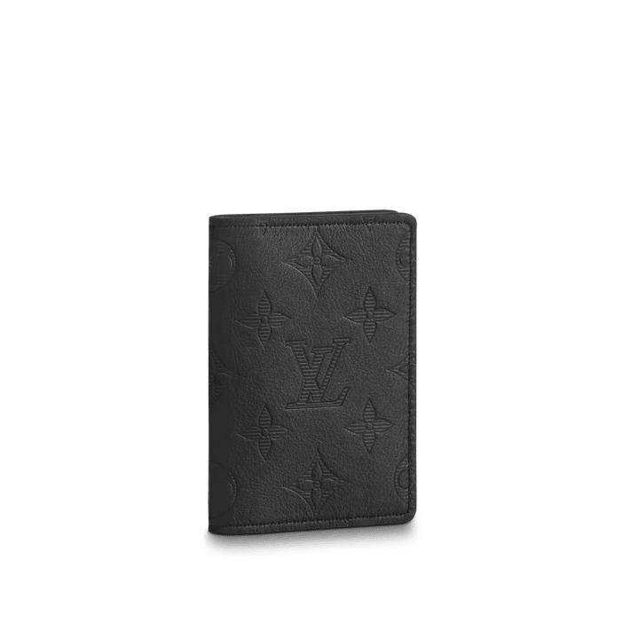 Pocket Organizer Monogram Shadow Leather Wallet - Leather Men's Wallet - Bagsfits