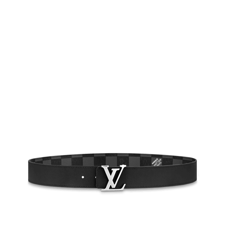 Initials 40mm Reversible Belt Damier Archives - Leather Men's Belts - Bagsfits